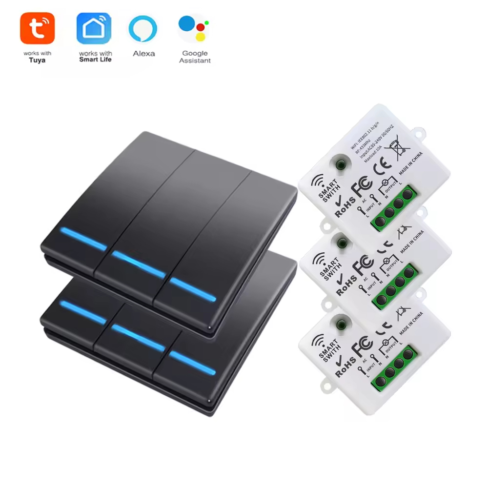 Smart Home Voice Control - RF433 smart switch voice control Alexei