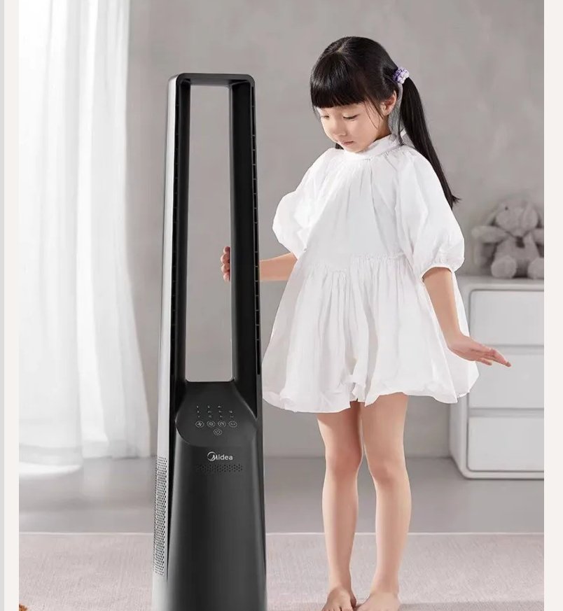 Smart Home Room - 220V Midea Bladeless Fan Tower Fan