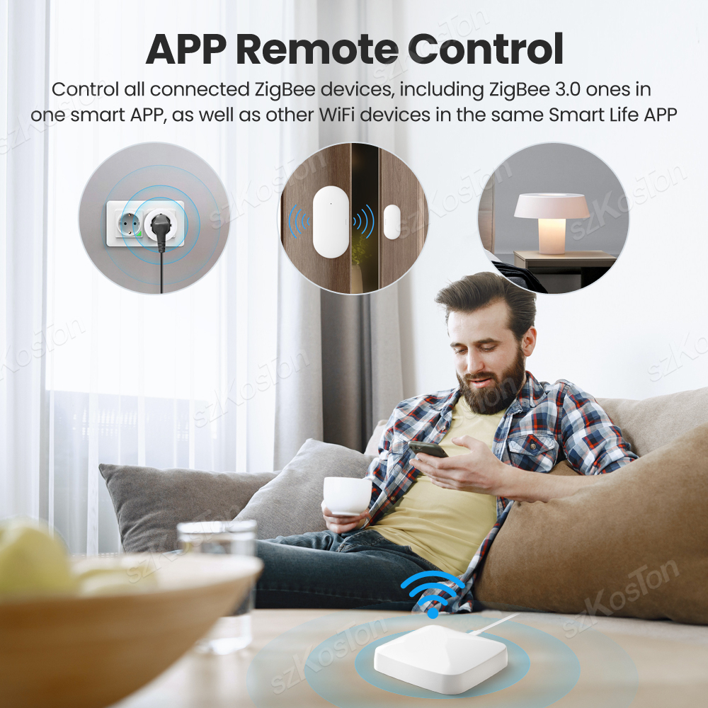 Tuya Smart Life Multi-mode Gat - огляд і ціна Smart Home Zentrale