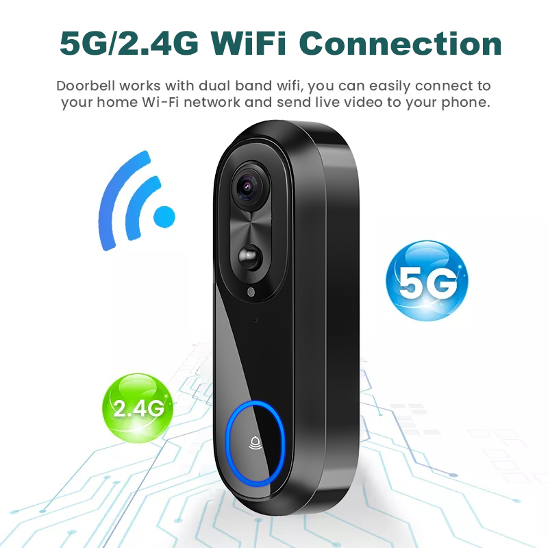 5G 2.4G WiFi Video Doorbell 10 - огляд і ціна Smart Home Ezviz