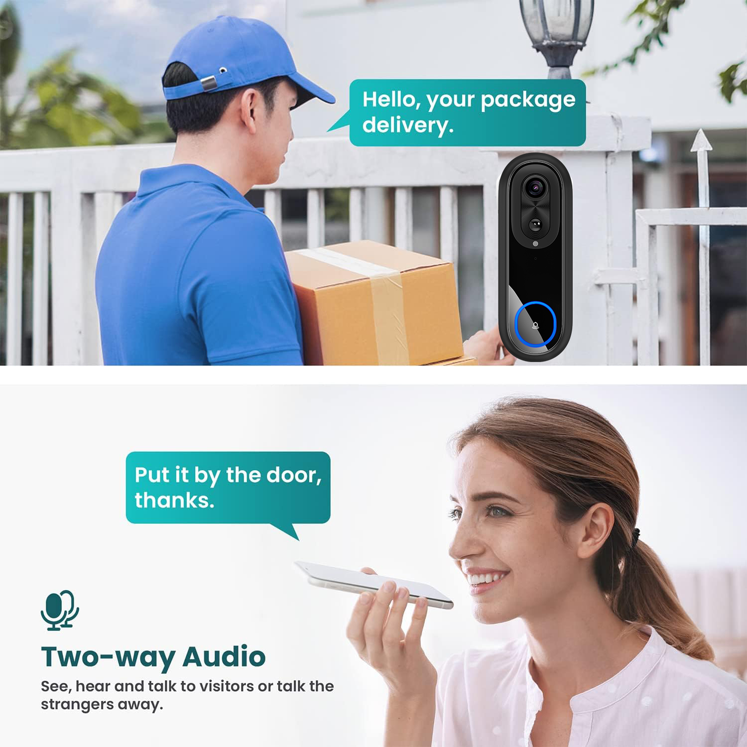 5G 2.4G WiFi Video Doorbell 10 - огляд і ціна Smart Home Ezviz