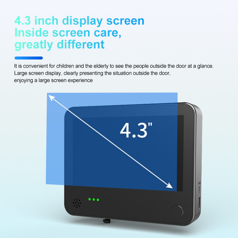 4.3inch Smart Life Door Peepho - огляд і ціна Smart Home Ezviz