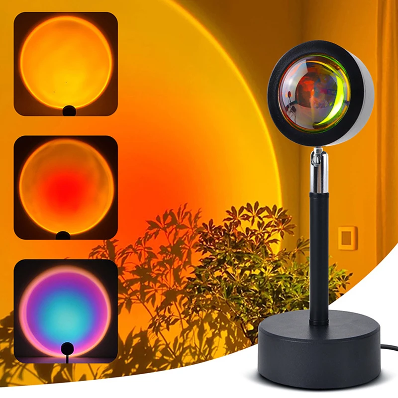 Smart LED Sunset Lamp Colorful - огляд і ціна Smart Home Room