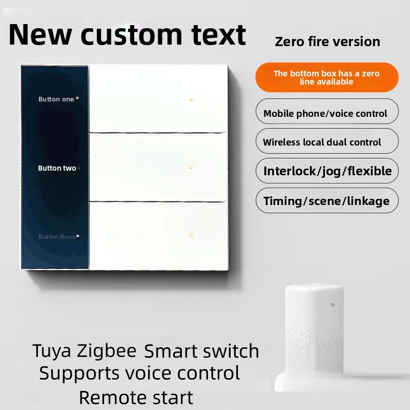 Tuya Smart Screen Display Swit - огляд і ціна Smart Home Voice Control