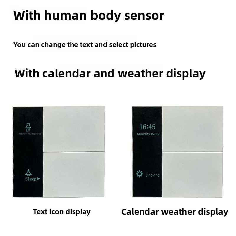 Tuya Smart Screen Display Swit - огляд і ціна Smart Home Voice Control