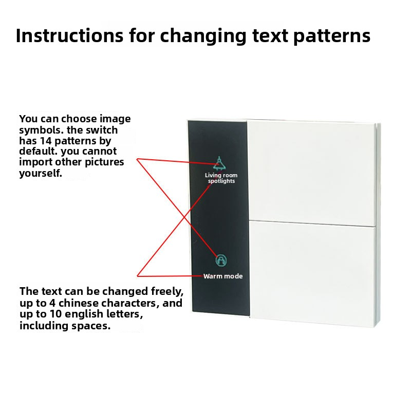 Tuya Smart Screen Display Swit - огляд і ціна Smart Home Voice Control