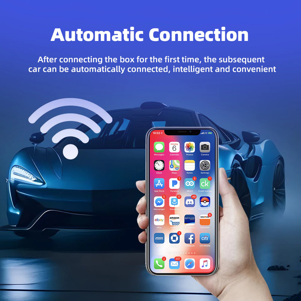Wired To Wireless Carplay Andr - огляд і ціна Wifi Smart Plug