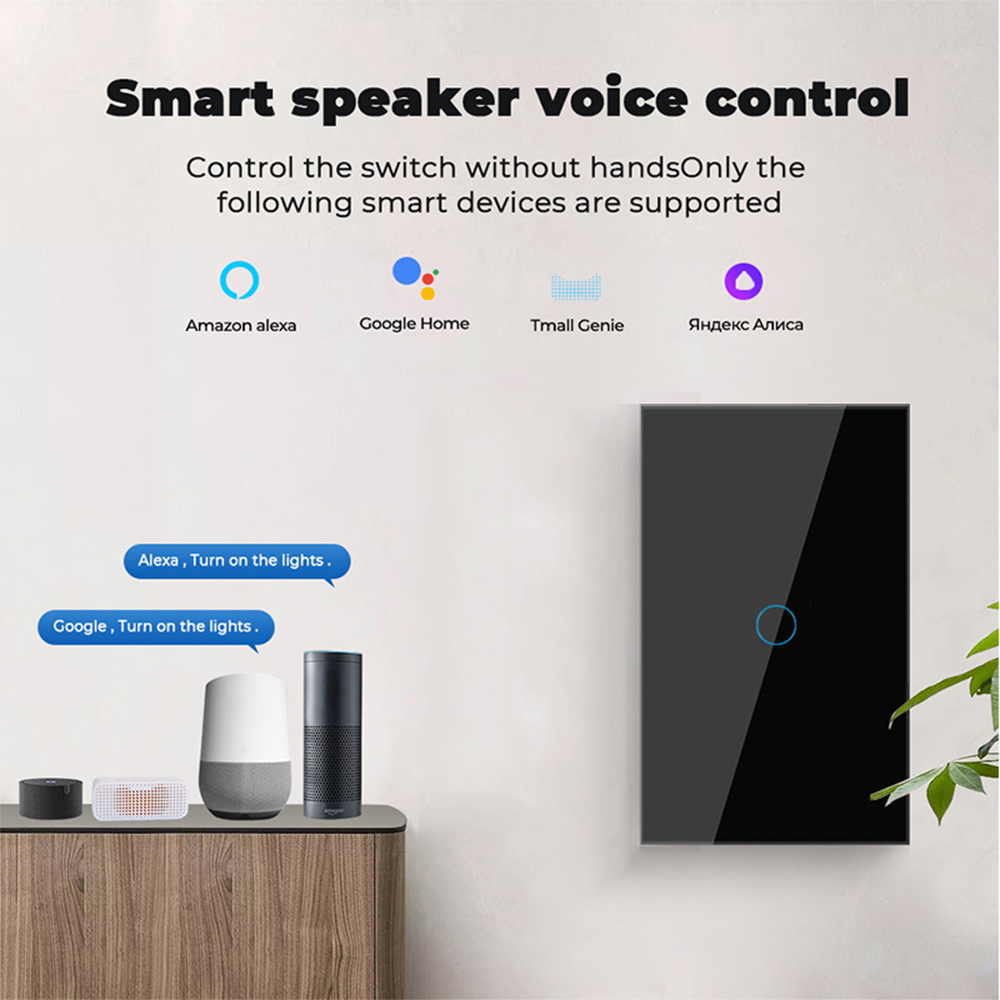 Tuya Zigbee Smart Switch US St - огляд і ціна Smart Home Voice Control