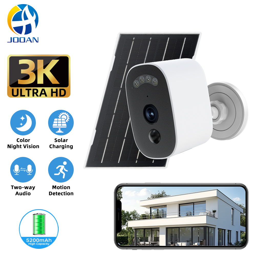 Jooan 3K HD Solar Security Cam - огляд і ціна Smart Home Outdoor Camera