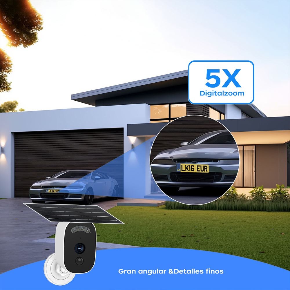 Jooan 3K HD Solar Security Cam - огляд і ціна Smart Home Outdoor Camera