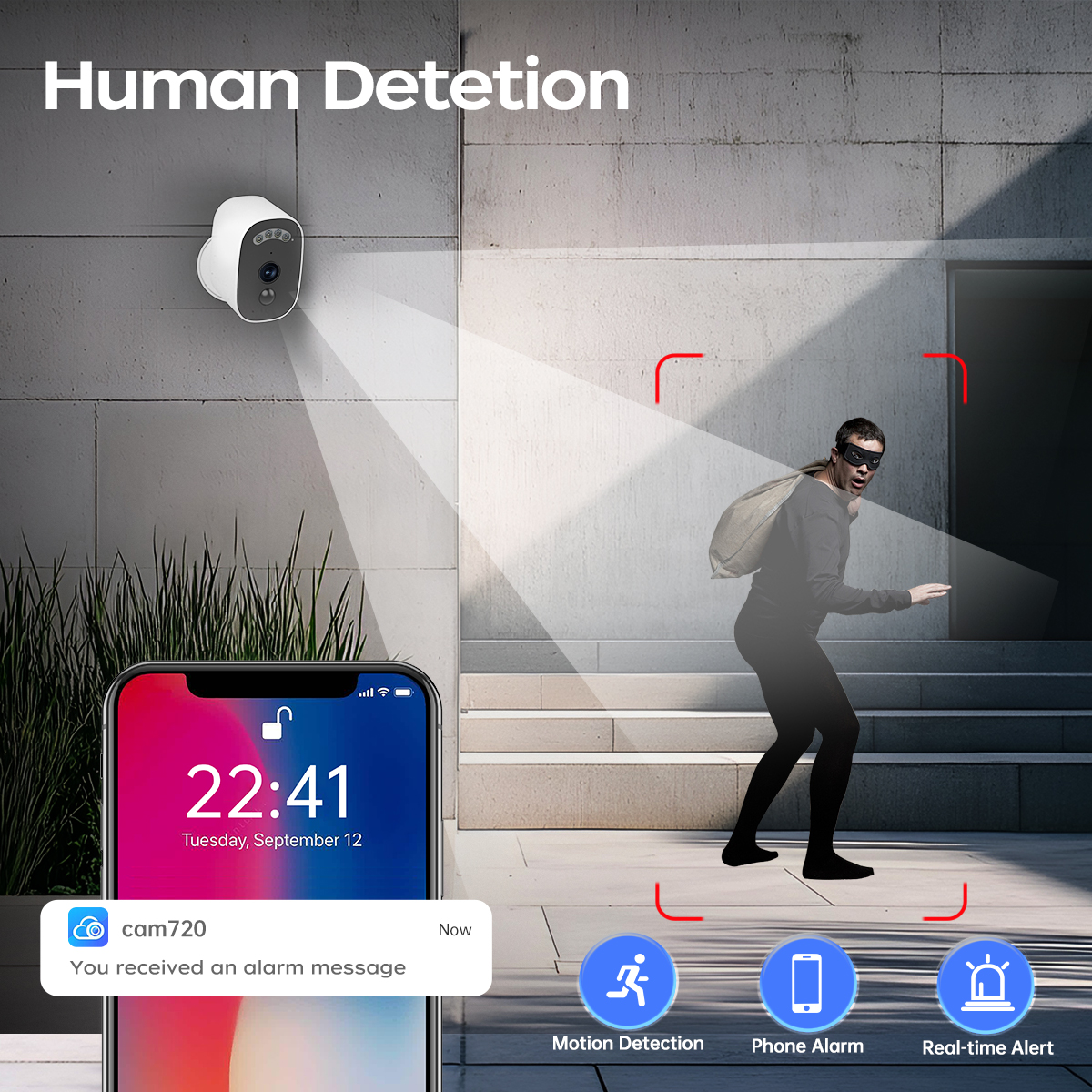 Jooan 3K HD Solar Security Cam - огляд і ціна Smart Home Outdoor Camera