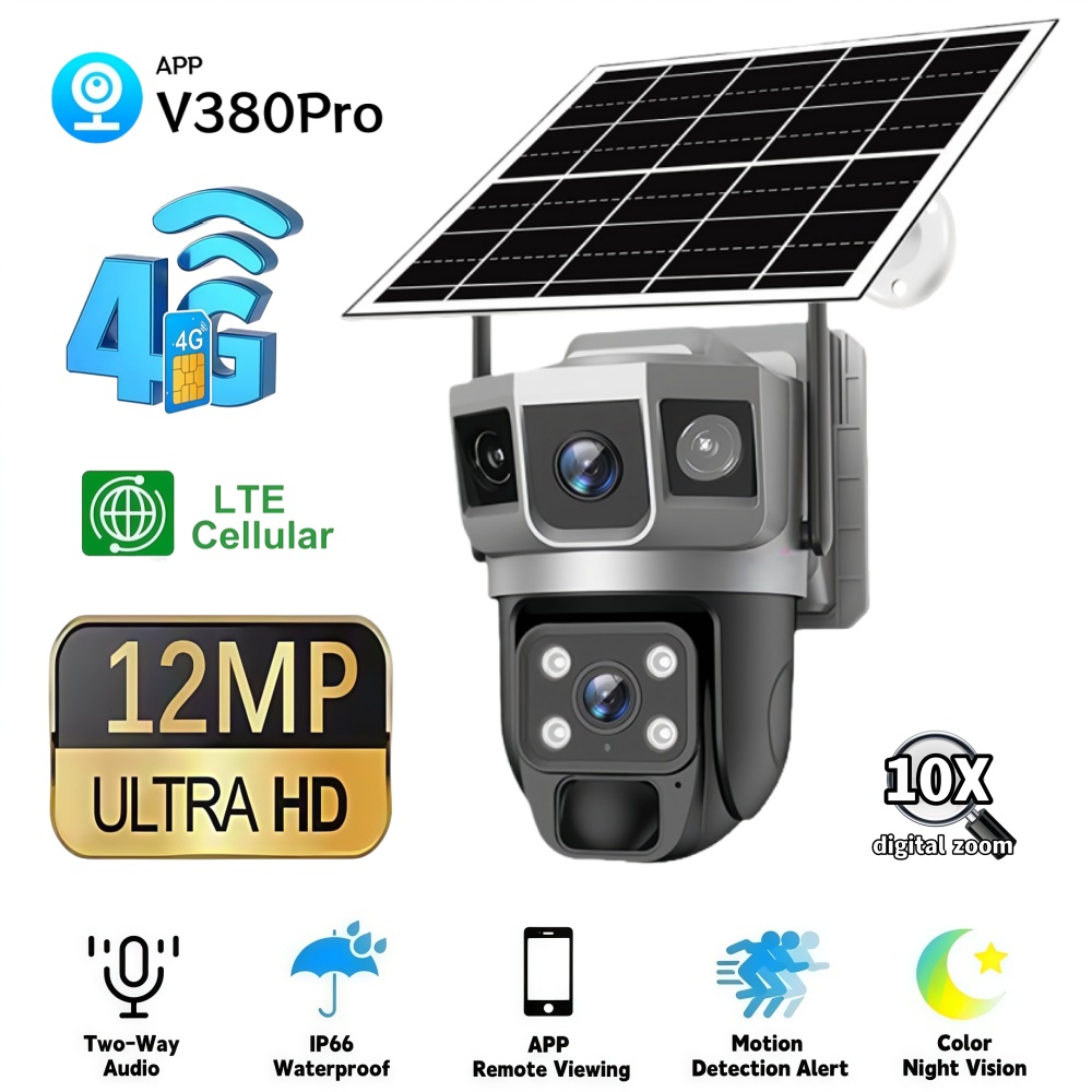4G Camera Outdoor Solar Survei - огляд і ціна Smart Home Outdoor Camera