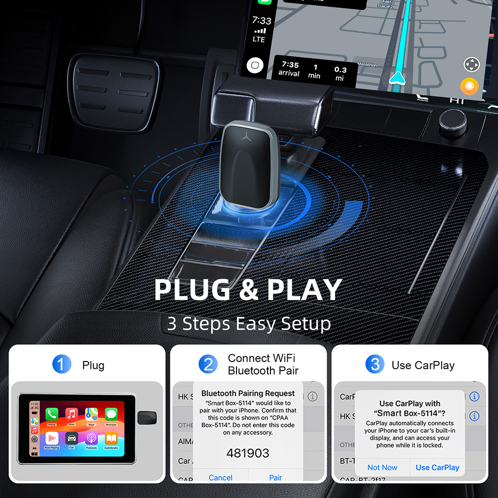 2 in 1 Smart Dongle AI Box Min - огляд і ціна Wifi Smart Plug