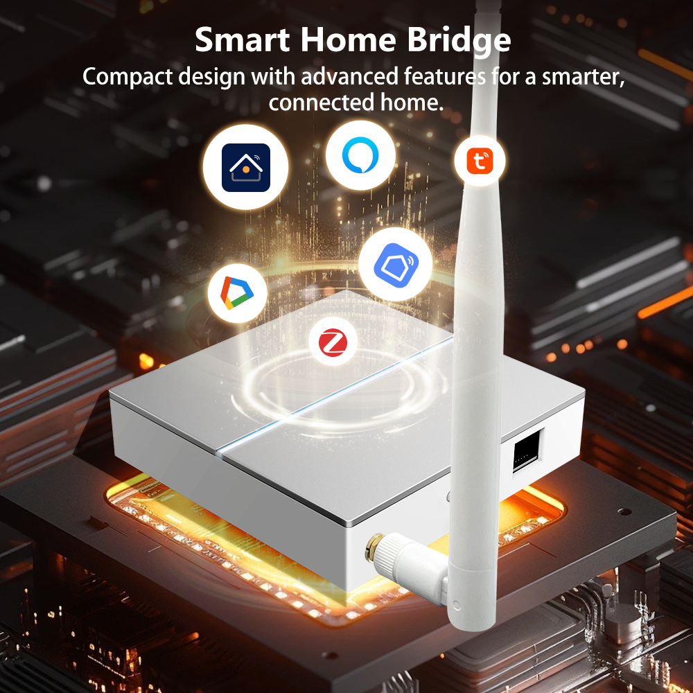 AVATTO Tuya ZigBee Gateway wit - огляд і ціна Smart Home Zentrale