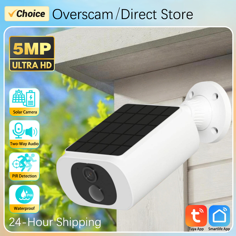 5MP Tuya Smartlife Outdoor Sol - огляд і ціна Smart Home Outdoor Camera