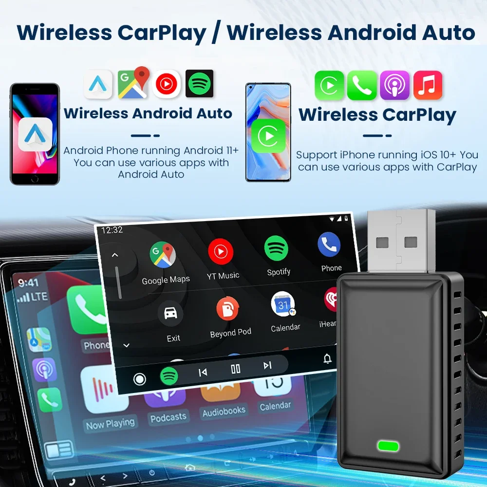 Wireless Carplay Adapter Wirel - огляд і ціна Wifi Smart Plug