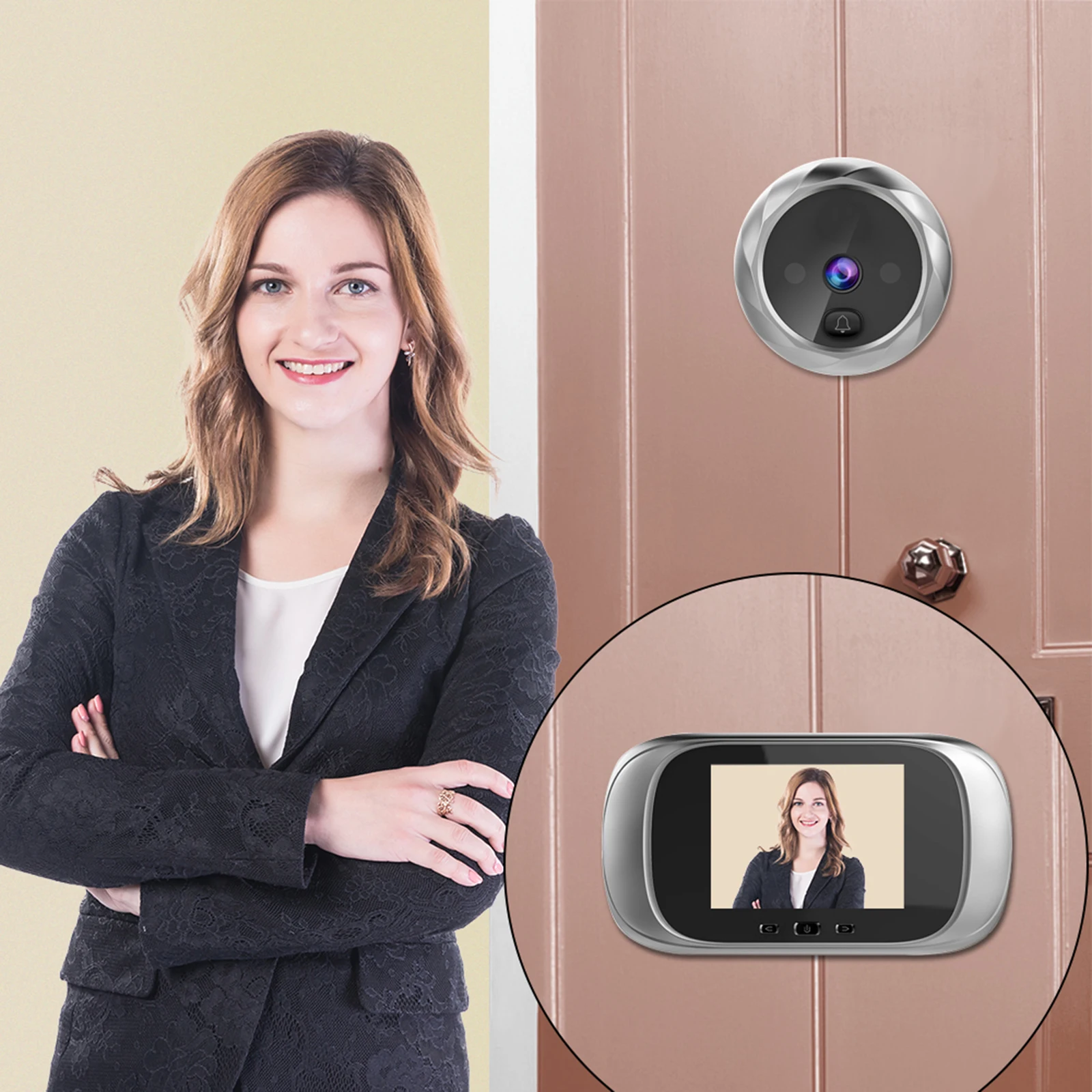 Digital Door Viewer Peephole D - огляд і ціна Smart Home Ezviz