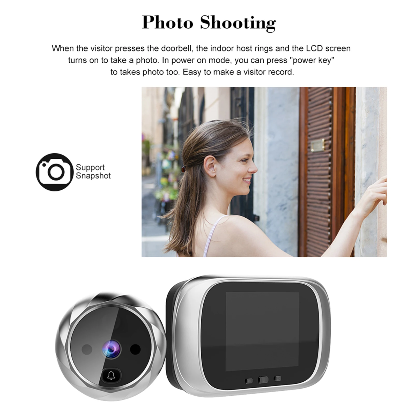 Digital Door Viewer Peephole D - огляд і ціна Smart Home Ezviz