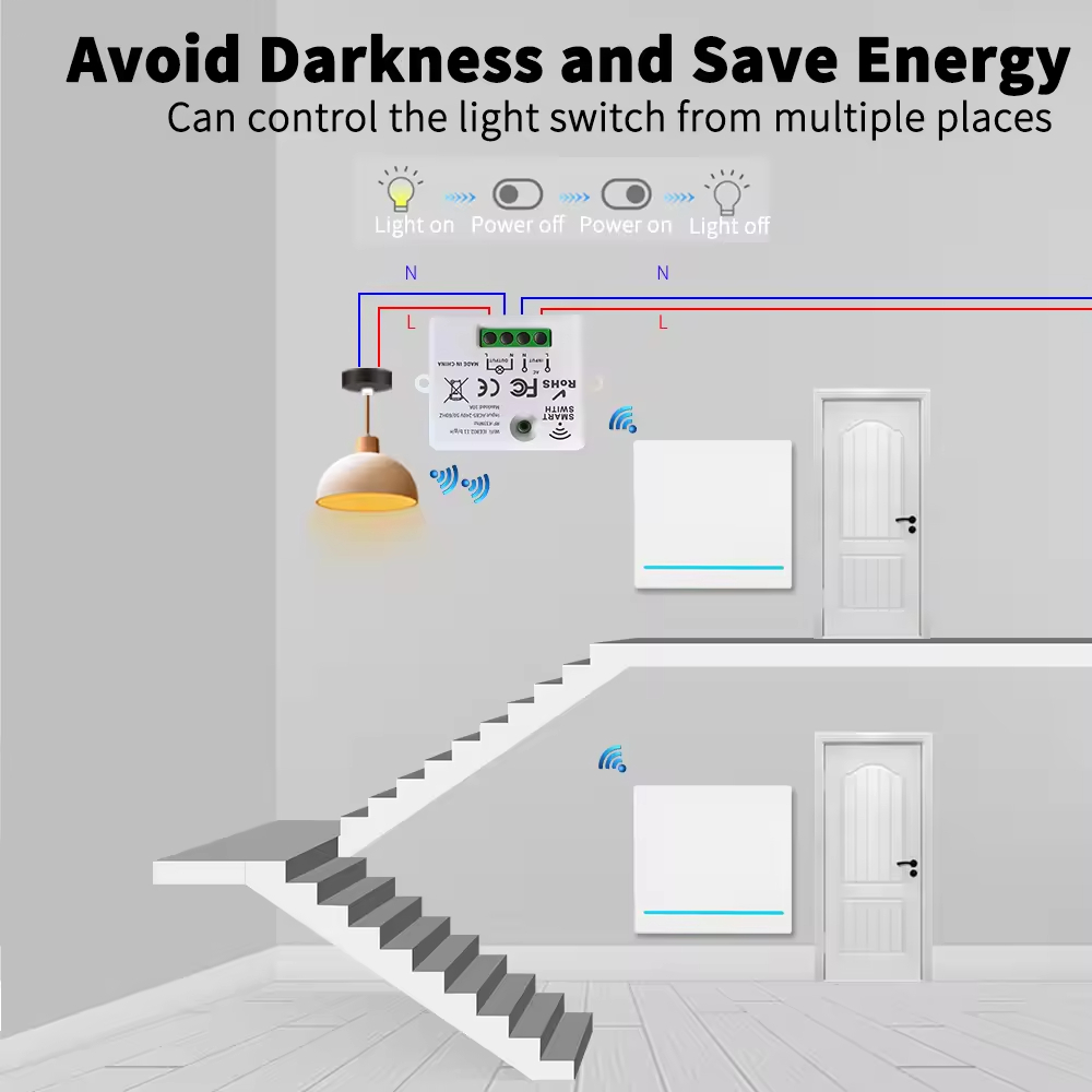 RF433 smart switch voice contr - огляд і ціна Smart Home Voice Control