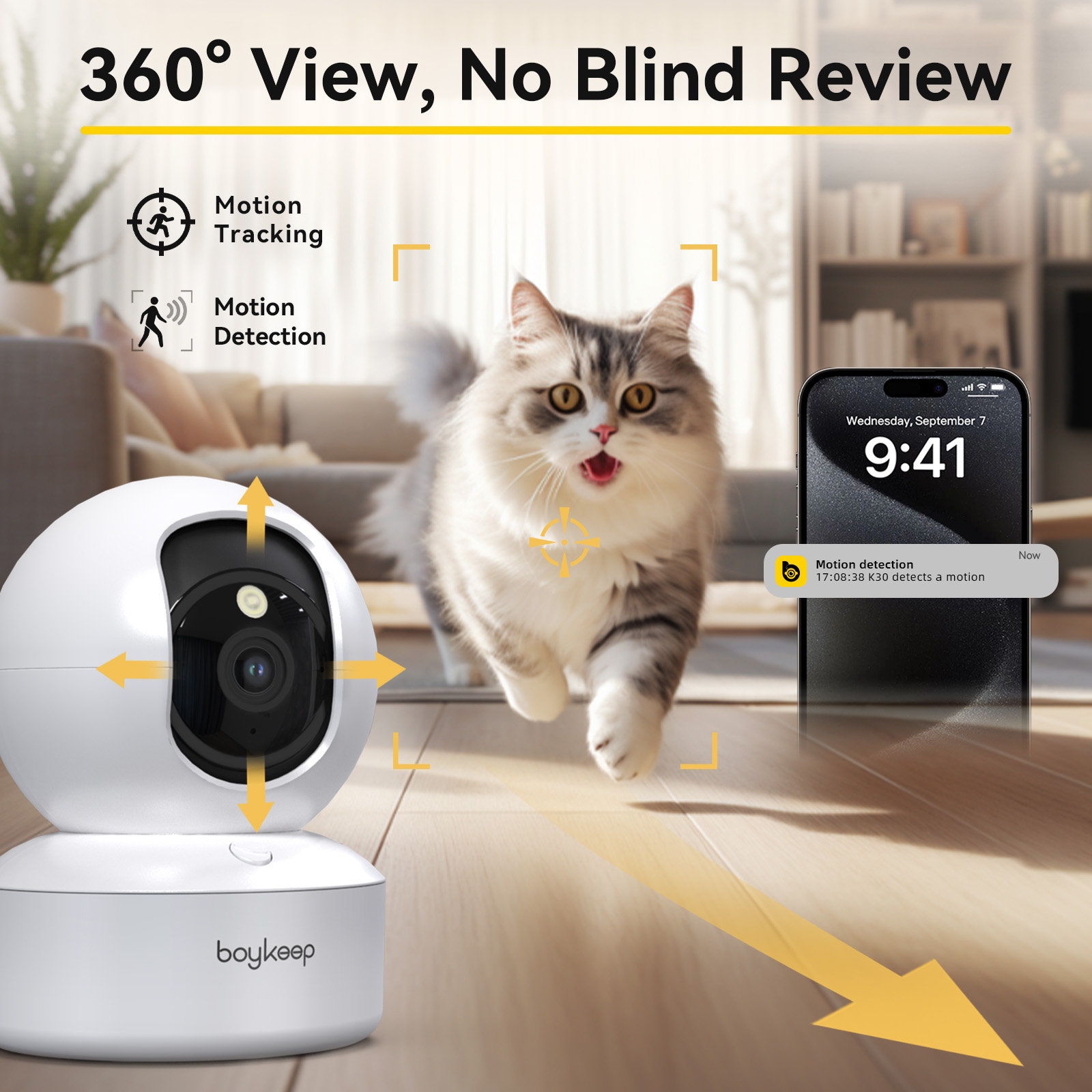 Boykeep 2K Pet Dog Camera with - огляд і ціна Smart Home Ezviz