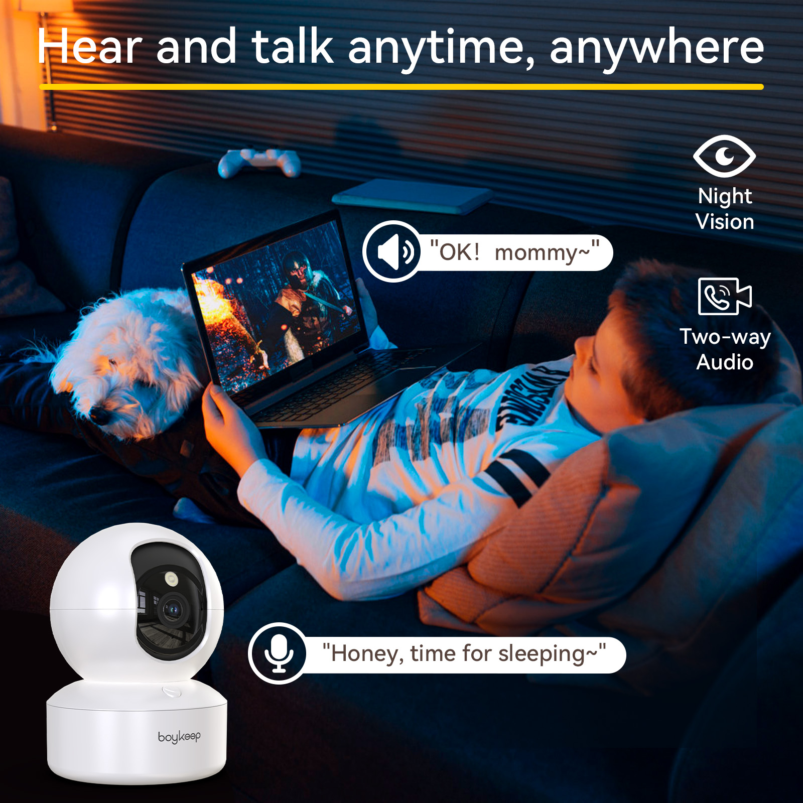 Boykeep 2K Pet Dog Camera with - огляд і ціна Smart Home Ezviz