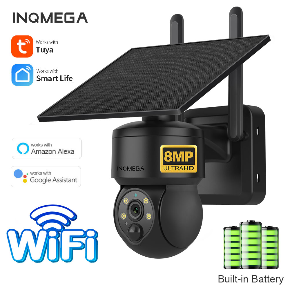INQMEGA 8MP TUYA Solar Camera  - огляд і ціна Smart Home Outdoor Camera