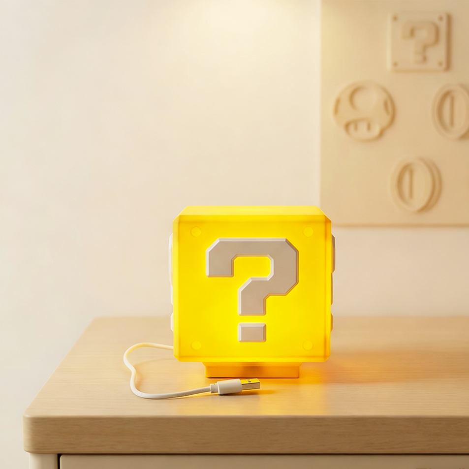 2026Question Block Lamp with S - огляд і ціна Smart Home Room