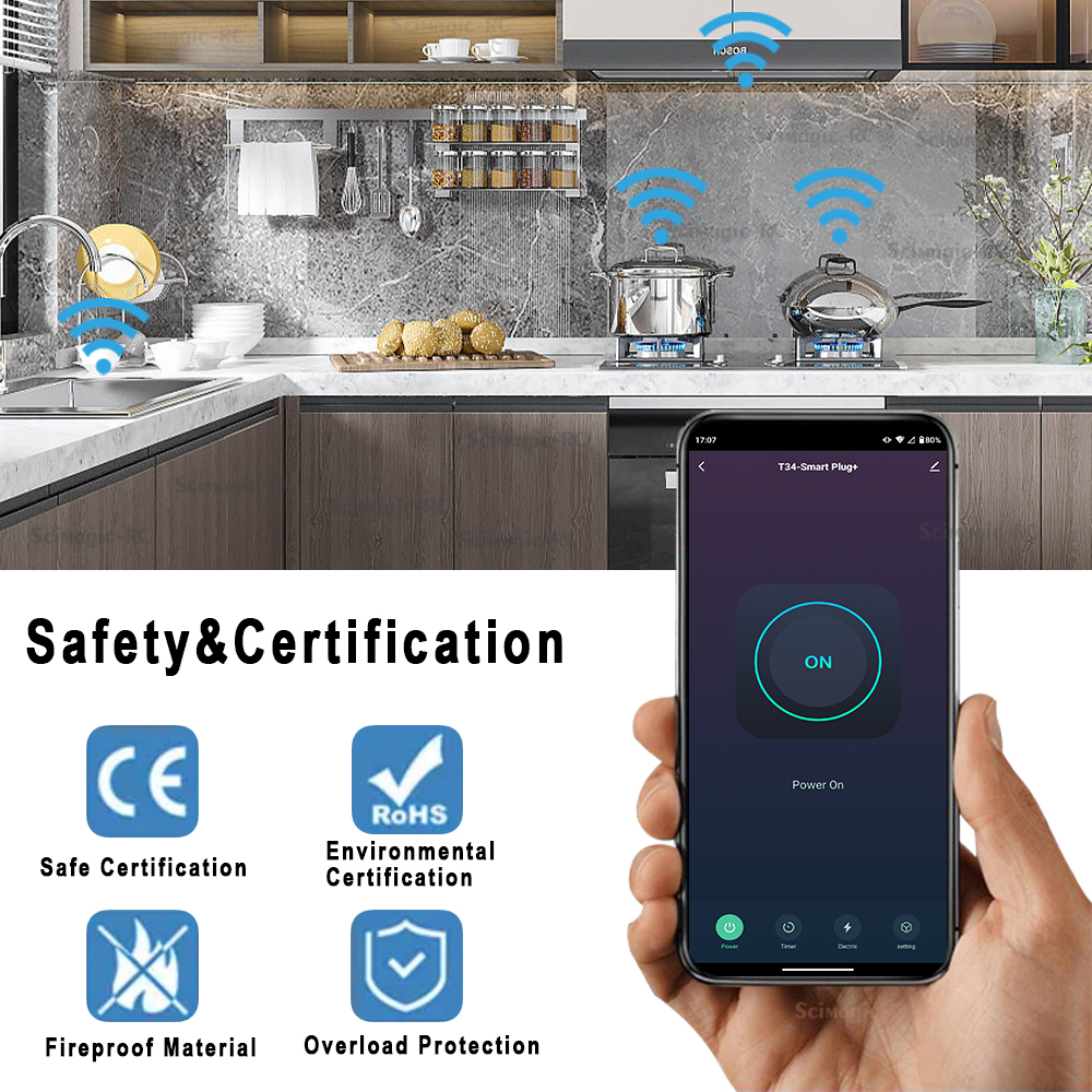 Tuya Smart Plug WiFi Socket 16 - огляд і ціна Wifi Smart Plug