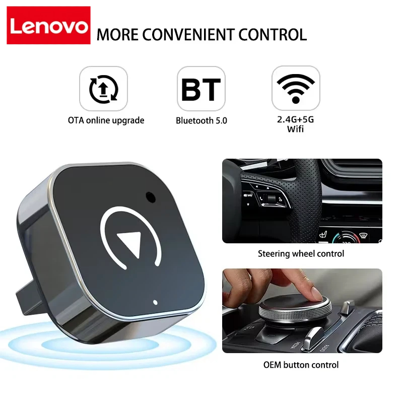Lenovo Smart Wireless CarPlay  - огляд і ціна Wifi Smart Plug