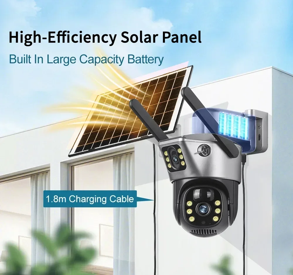Tahlitech Solar Camera 4G Sim  - огляд і ціна Smart Home Outdoor Camera