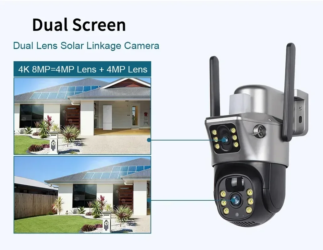 Tahlitech Solar Camera 4G Sim  - огляд і ціна Smart Home Outdoor Camera
