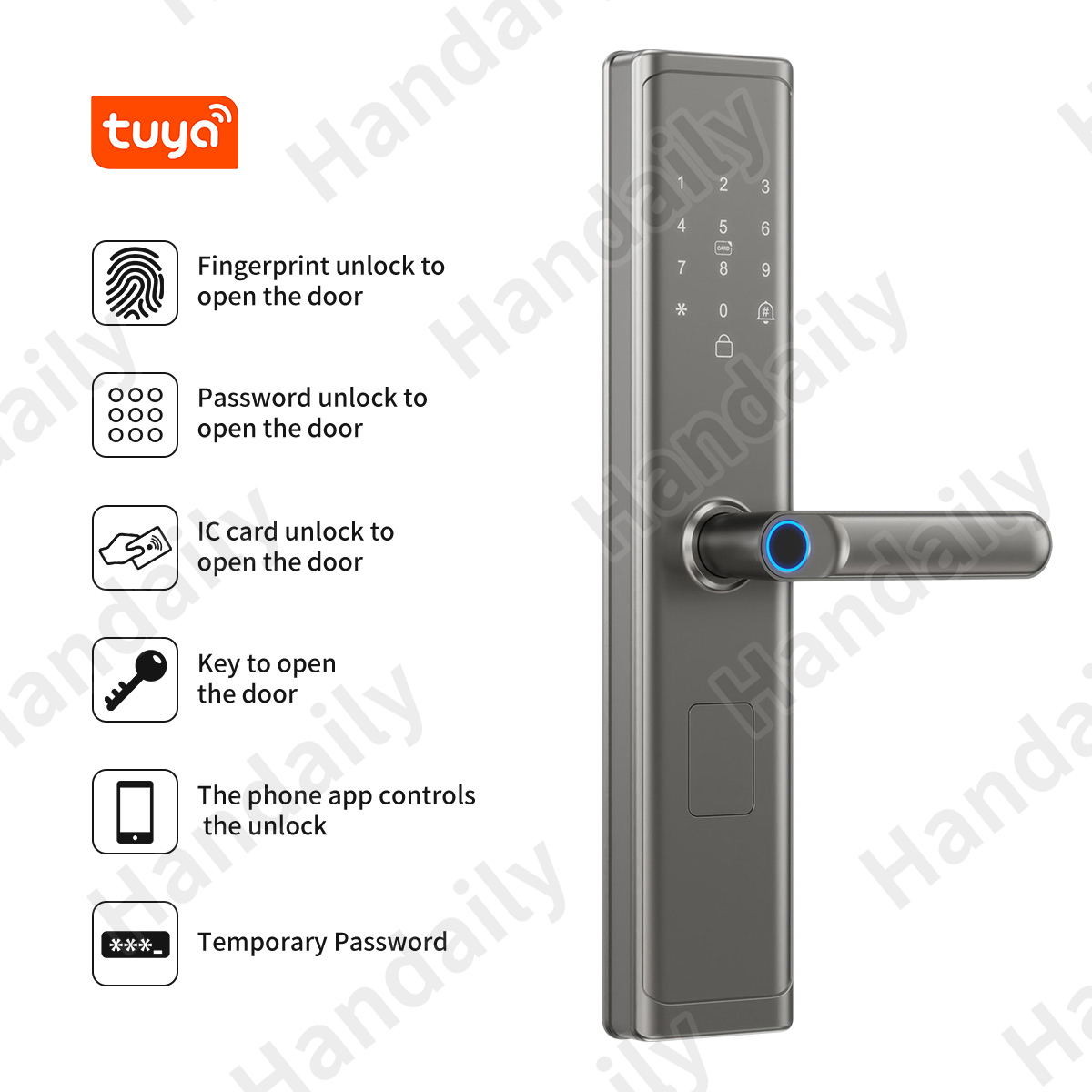 Tuya Wifi TTlock App Fingerpri - огляд і ціна Smart Home Room