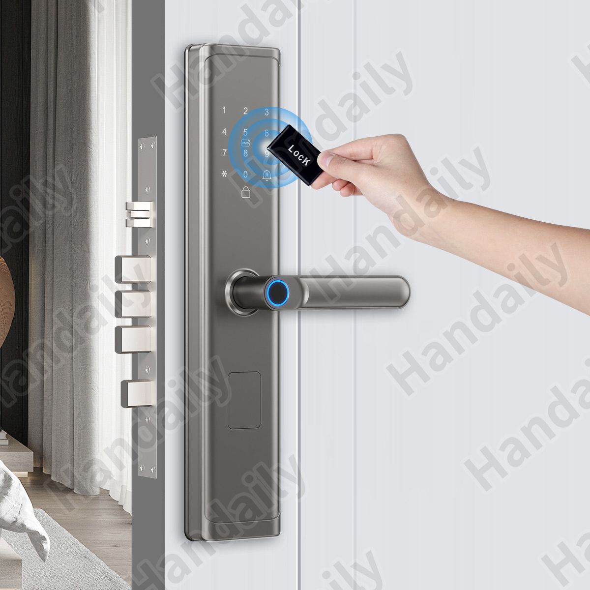 Tuya Wifi TTlock App Fingerpri - огляд і ціна Smart Home Room