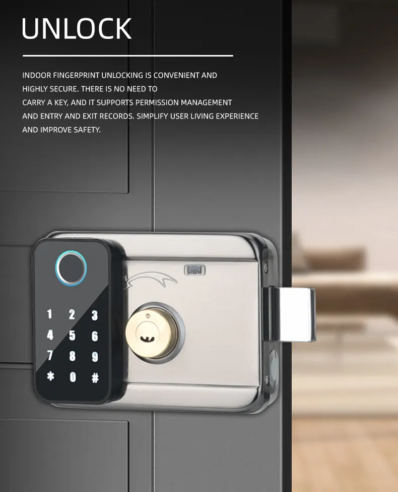 TYSH Tuya Remote Smart Door Lo - огляд і ціна Smart Home Ezviz