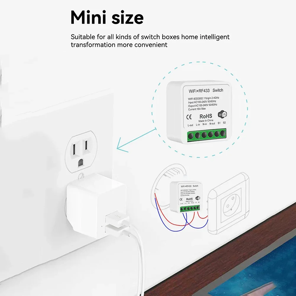 Voice Control Module WiFi RF43 - огляд і ціна Smart Home Voice Control