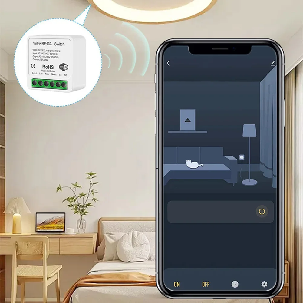 Voice Control Module WiFi RF43 - огляд і ціна Smart Home Voice Control