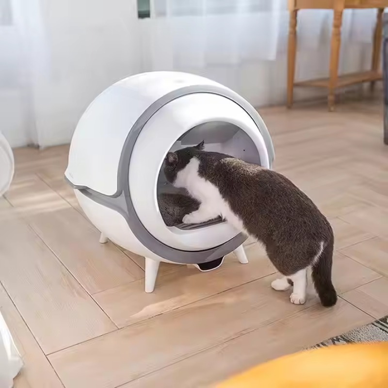 XL Large Cat Litter Box Automa - огляд і ціна Smart Home Xl