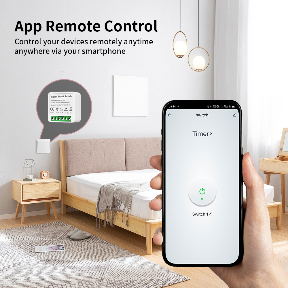 TNCE Tuya 16A Zigbee3.0 Smart  - огляд і ціна Smart Home Voice Control