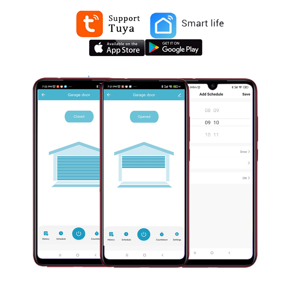 Smart Garage Door Opener Contr - огляд і ціна Smart Home Zentrale