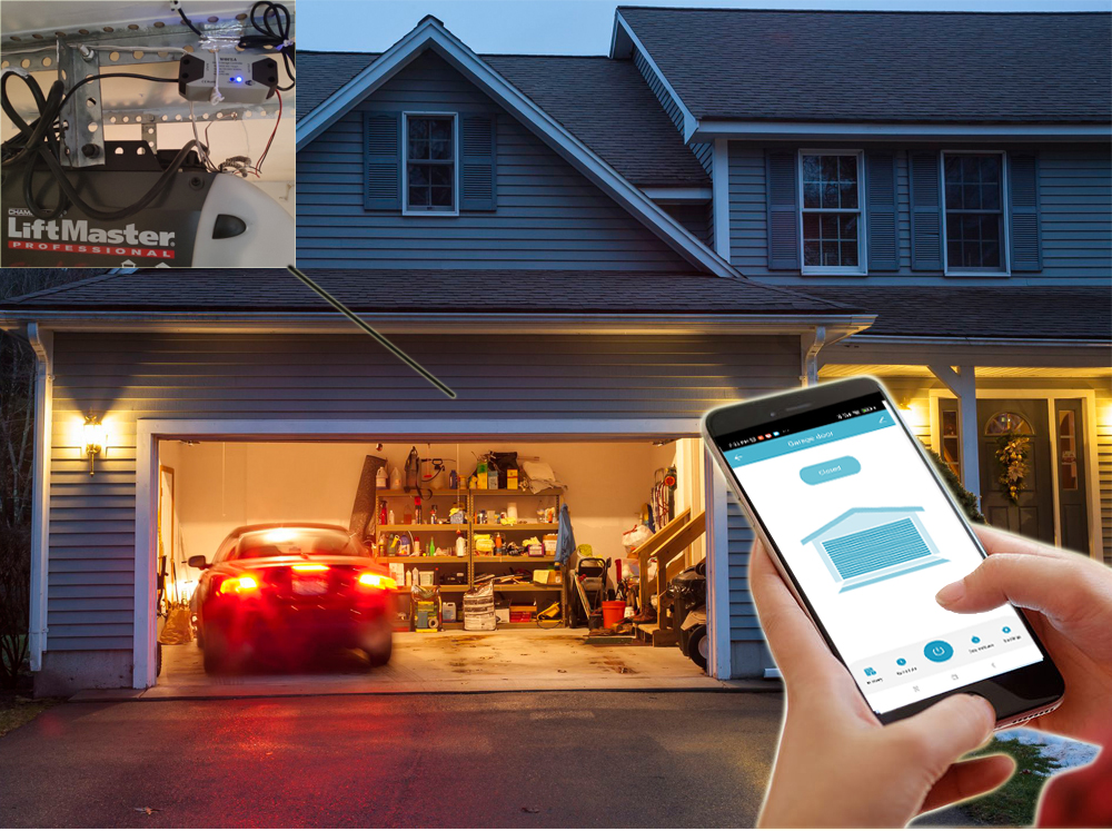Smart Garage Door Opener Contr - огляд і ціна Smart Home Zentrale