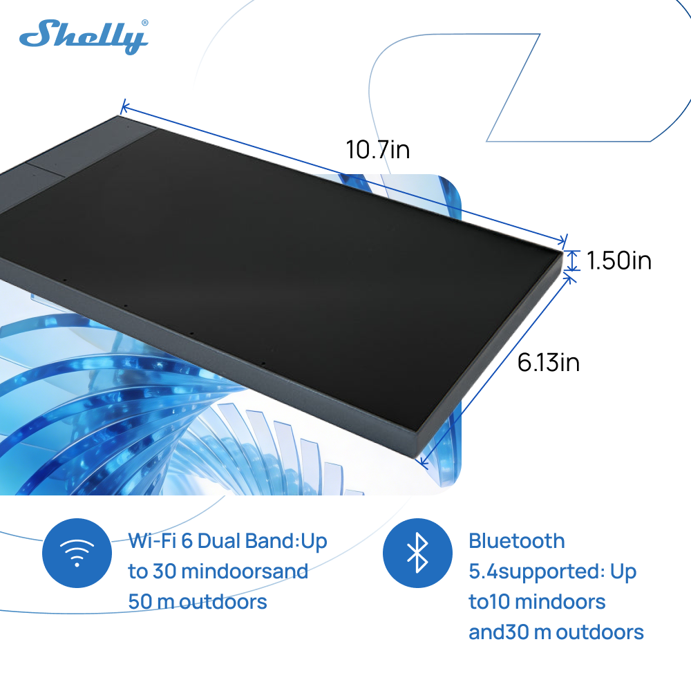 Shelly Wall Display XL Smart H - огляд і ціна Smart Home Xl