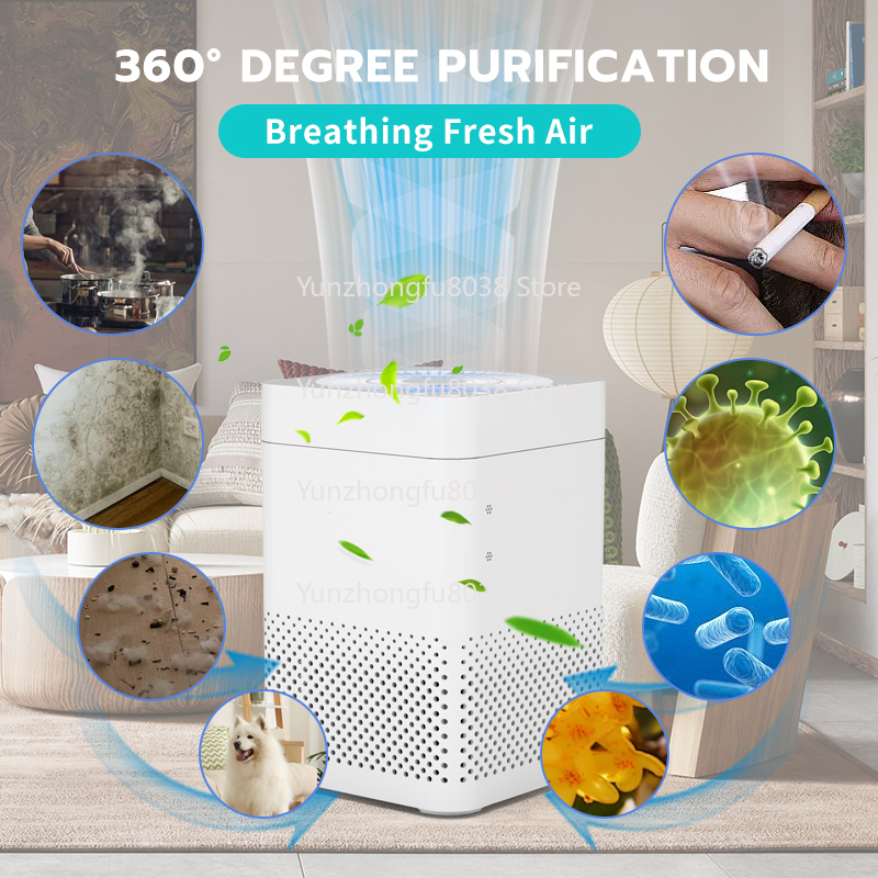 Portable Home Smart Air Purifi - огляд і ціна Smart Home Room
