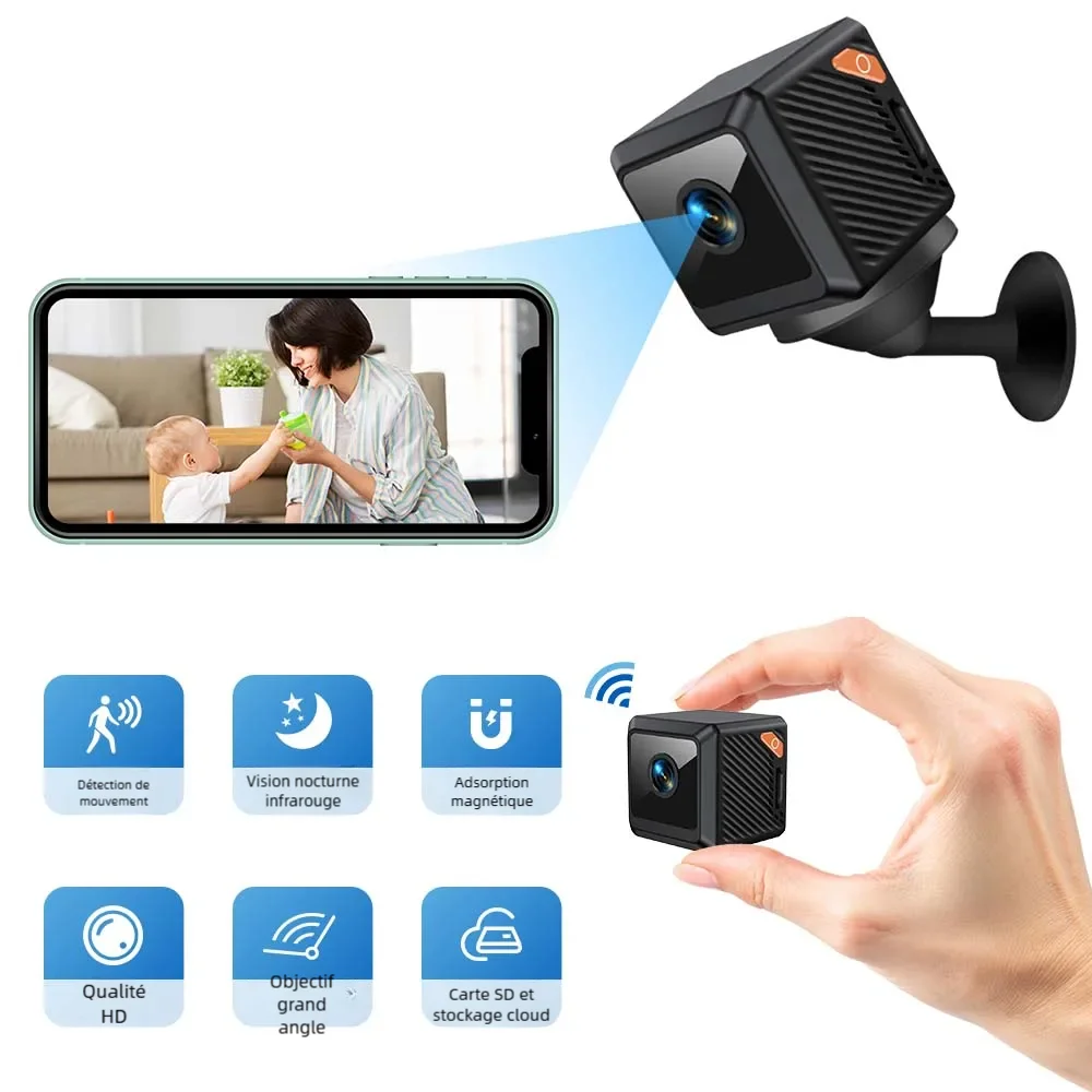W02 1080P mini security protec - огляд і ціна Smart Home Outdoor Camera