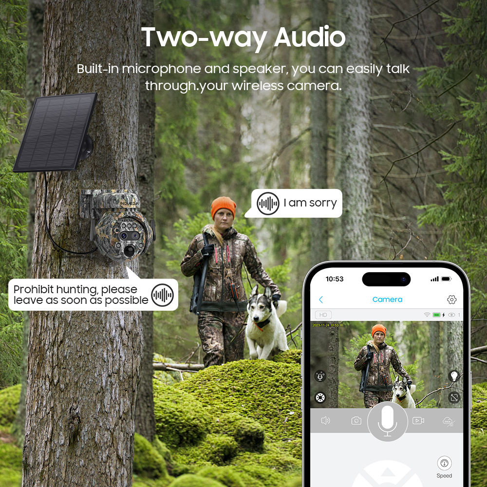 INQMEGA 8MP Solar Powered Came - огляд і ціна Smart Home Outdoor Camera