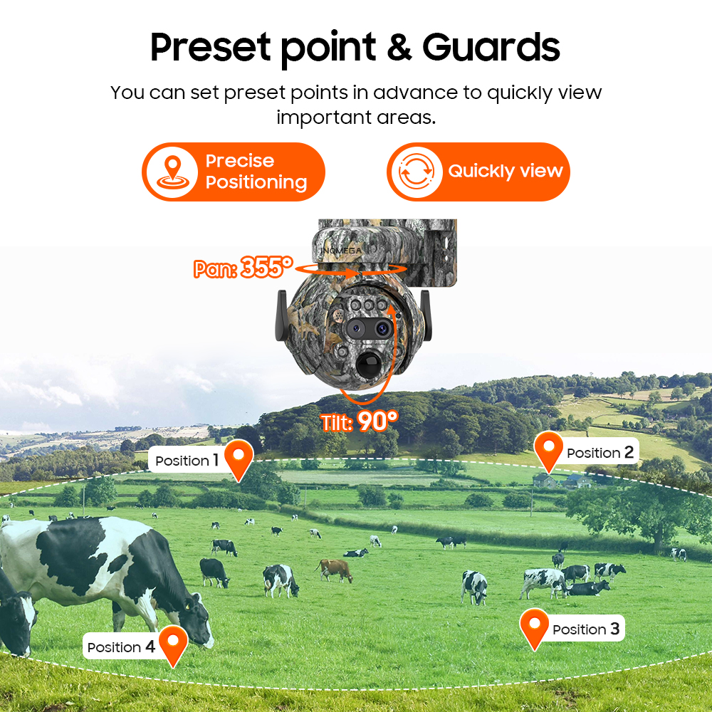 INQMEGA 8MP Solar Powered Came - огляд і ціна Smart Home Outdoor Camera