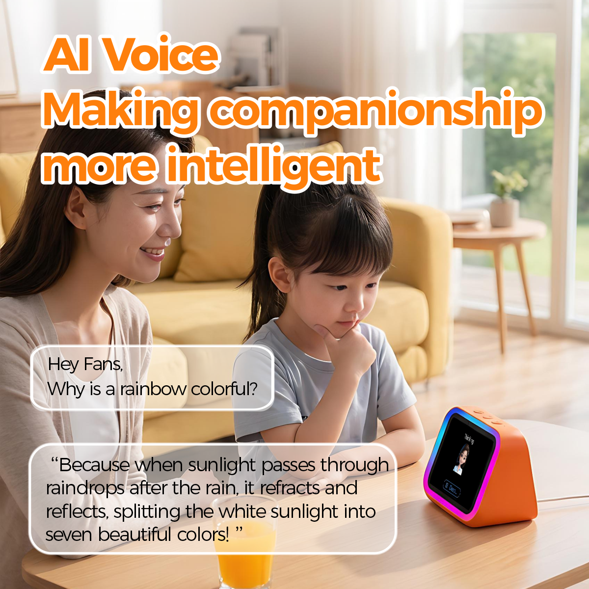 AI Bluetooth Speaker 5.4 AI vo - огляд і ціна Smart Home Room