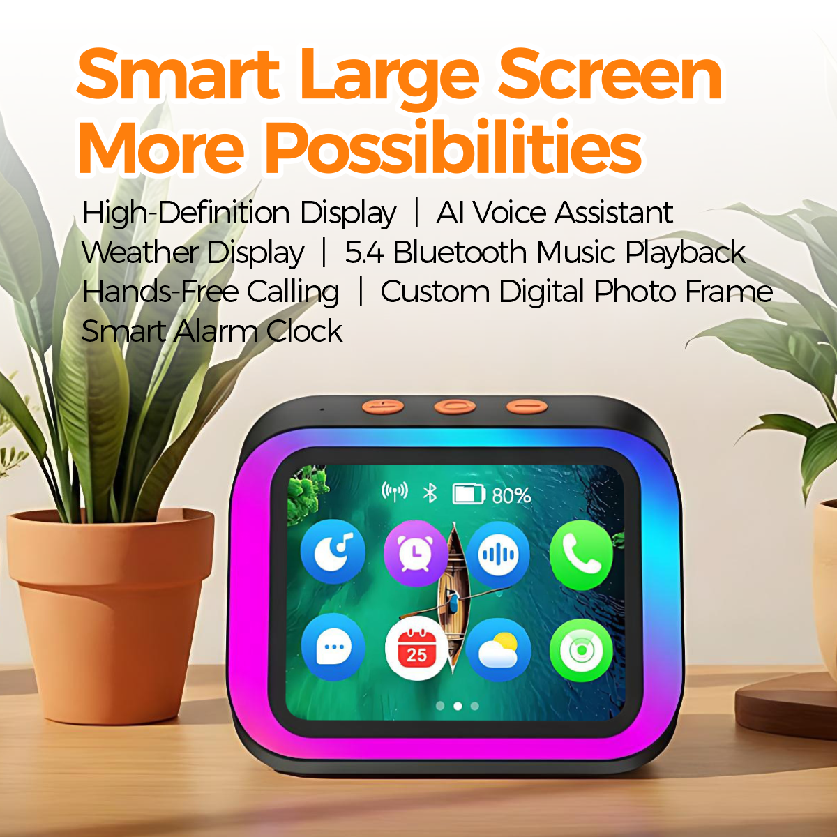 AI Bluetooth Speaker 5.4 AI vo - огляд і ціна Smart Home Room