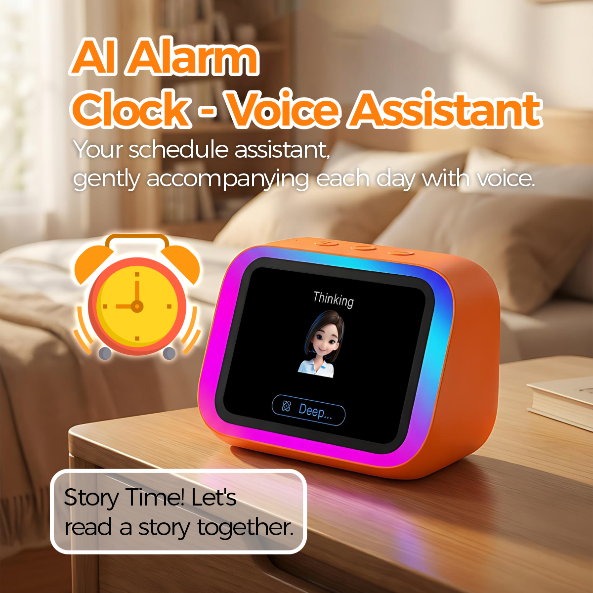 AI Bluetooth Speaker 5.4 AI vo - огляд і ціна Smart Home Room