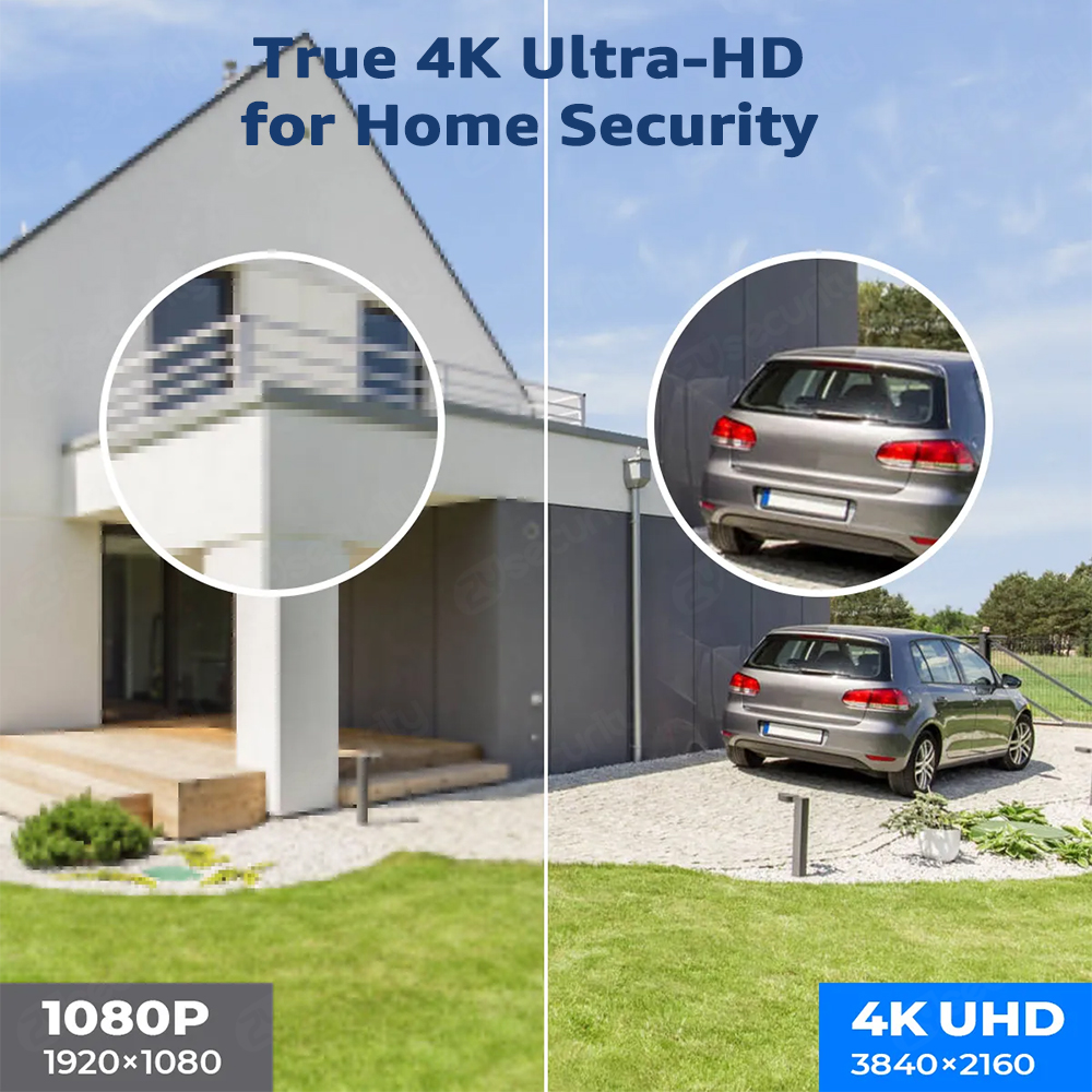 4K PoE Security Camera System  - огляд і ціна Smart Home Outdoor Camera