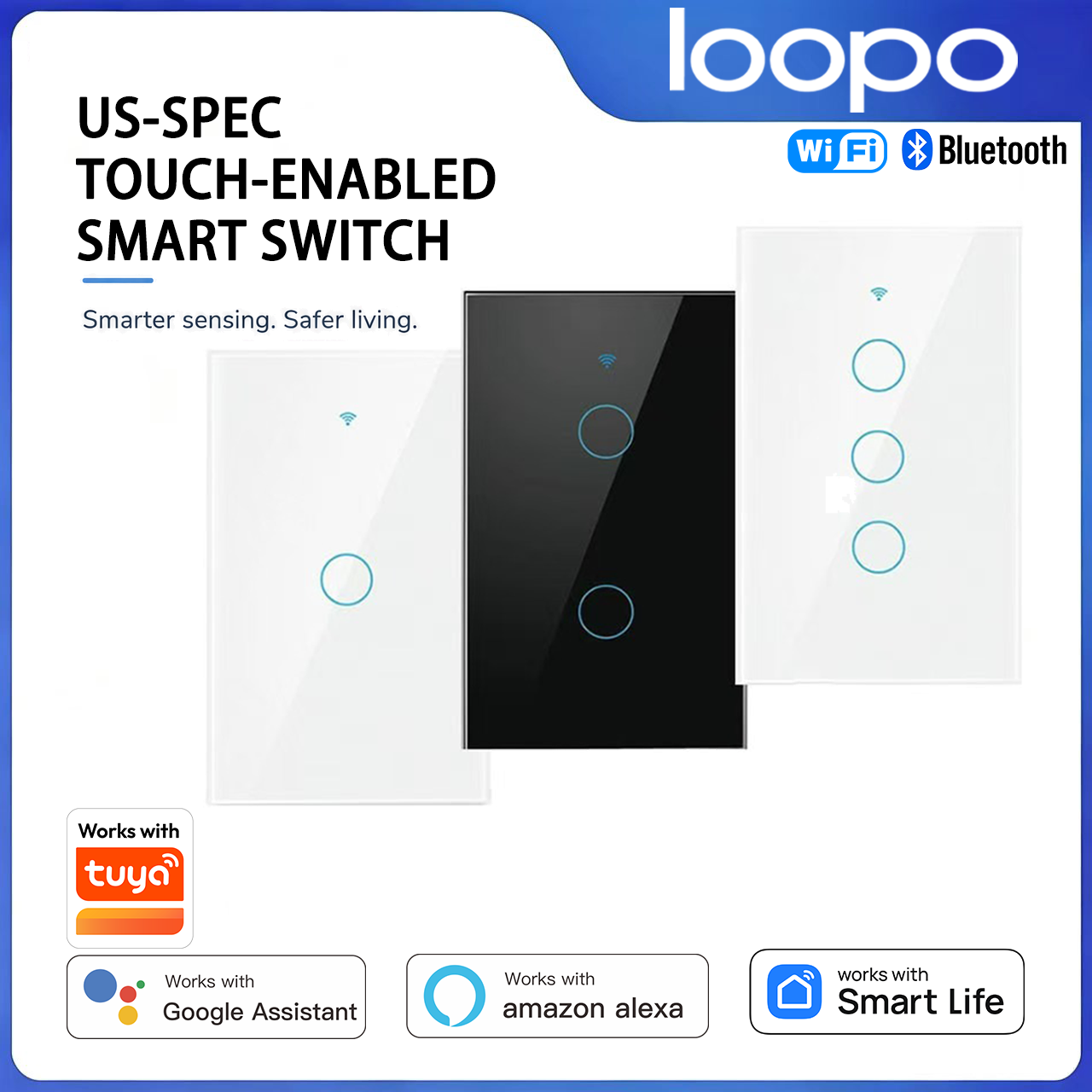 Loopo Tuya US-Standard Smart S - огляд і ціна Smart Home Voice Control
